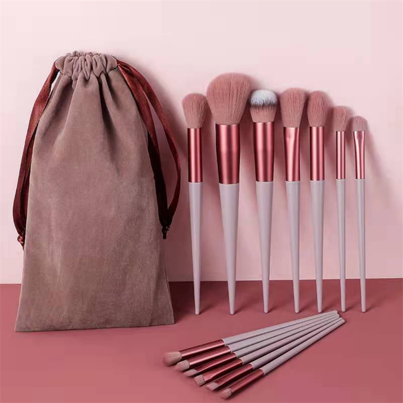 13Pcs Makeup Brush Set Make Up Concealer Brush Blush Powder Brush Eye Shadow Highlighter Foundation Brush Cosmetic Beauty Tools - OLADIPO MICHEAL