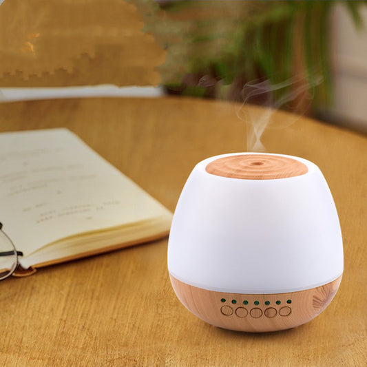 Non-Printed Wood Grain Aroma Diffuser Humidifier